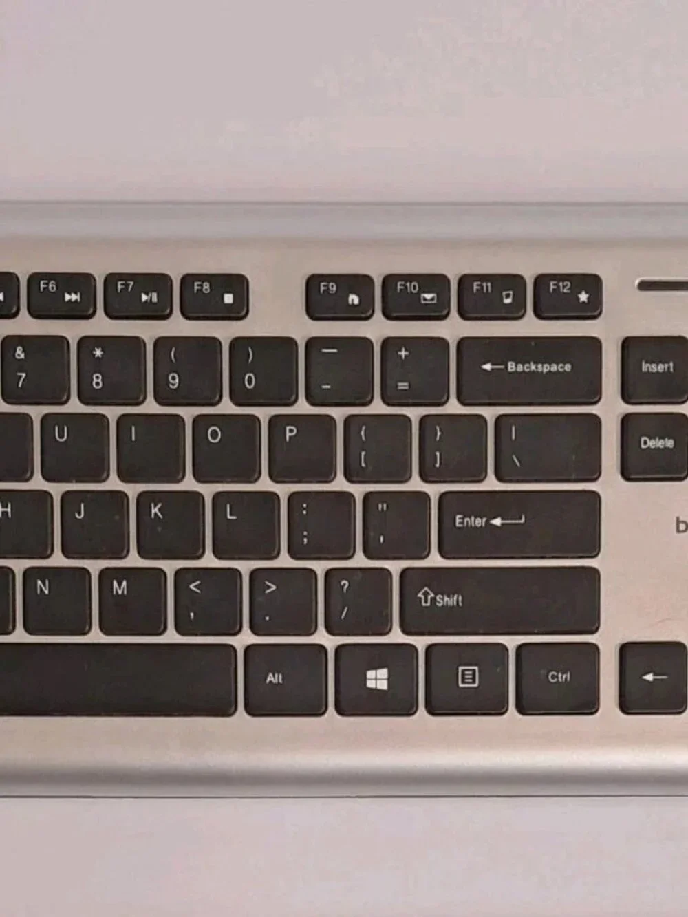 Blackweb Wireless Silent Keyboard 2.4GHz Low Profile Quiet Touch Keys New Sealed